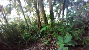 encontrei a safada - paty bumbum - na trilha e comi ela no mato