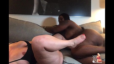 Big Booty Babes Mz Dani and Ms London Lick Pussy