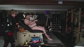 Halloween fun: nipple play, fucking, a2m, bisexual encouragment, sissy training [LONG EDIT]