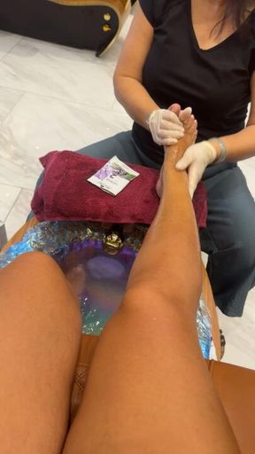 Pedicure massage