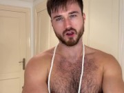 Gay Stalked transformed into a puppy play