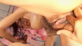 Ruika Mochizuki's Gaping Cunt Devoured in Steamy Lesbian Scene