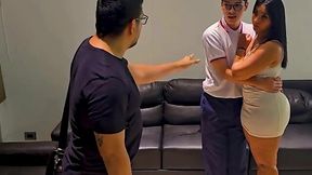My wife prefers my stepson to me so I break up with her