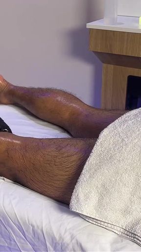 Leyne Rodriguez: Hot Latina's Intense Oiled Massage Session Ends Too Quickly   Clip 1