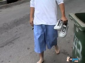 Jordan Teases in the Street