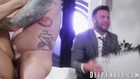 Foursome demolition with Codi Vore and Little Puck