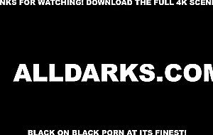 Gorgeous ebony Alexis Tae intense ANAL sex