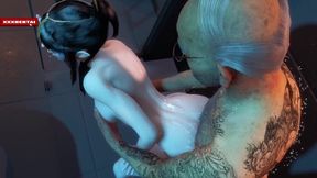Feng Qing Er Animated and Voluptuous - 3D Animation
