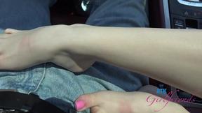 ”Car sex (Blowjob) with Sage Fox Amateur Pornstar POV GFE Amazing mouth”