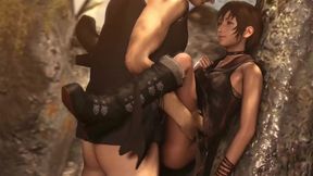 Iris getting a quick rough sex fantasy making (Clothed Version)