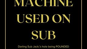 Fuck Machine For Greedy Cock Sub
