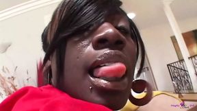 Seeking Retaliation the Naughty Black MILF with Big Tits Sucks and Fucks Her Fuck Buddy