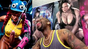 gizmo shoots ropes of cum all over the place, ai generated