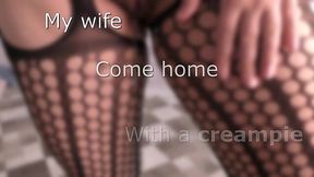 Wife's Cheating Cream-Pie Turned Cuckquean Ride