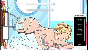 Marge & Mercy Pleasure Albedo with Dual Toys in Steamy Cartoonscene
