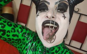 Real Satanic Witch Performs Black Magic Rituals and Summons Satan to Have Sex with Him