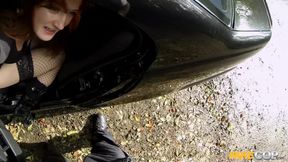 Training Day: Redhead Hooker Earns Herself an Unlawful Bonus