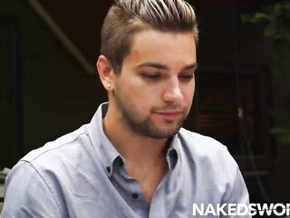 NAKEDSWORD BBC Reign Bangs Devin Franco Bareback All Over The Garage