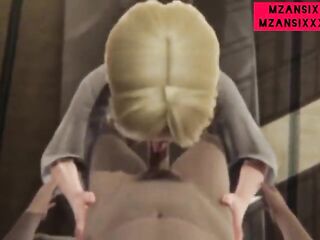 Nifty White Ass Floozy Gets Drilled Up!