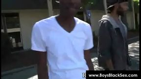 Blacks Thugs Breaking Down Sissy White Boys Hard 18