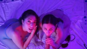 cortes boquete em pov com duas gostosas - emme white e lis xxx