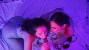 cortes boquete em pov com duas gostosas - emme white e lis xxx