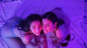 cortes boquete em pov com duas gostosas - emme white e lis xxx