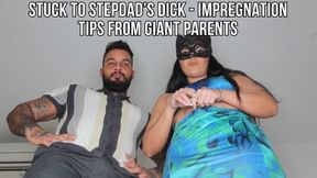 Perverted sex tips from giant parents | Stuck to stepdads dick - Lalo Cortez and Vanessa