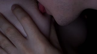 HE SUCKED MY NIPPLES, MASSAGED MY TITS AND BROUGHT ME TO ORGASM...