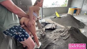 Daddy used me in a construction site POV