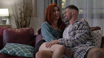 Horny shemale lets her new lover bareback fucked her wet ass