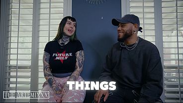 Rosa Rouge Blind Taste Test ArtemiXXX Thick Dick Then Gets Fucked Hard