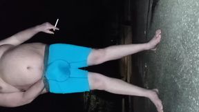 Night time in underwear
