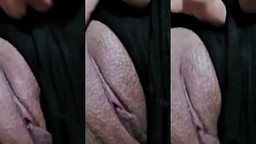 Masturbación de coño de cerca