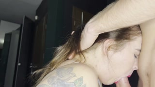 Behind the scenes with sloppy teen