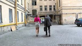 Strict Teacher Gets Blowjob From Horny Student and Fucks Her Pussy