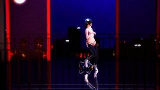 【MMD】Aria-sans high-fidelity raver【R-18】