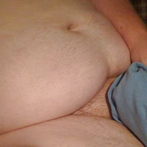 Chubby Bear strokes out nice load