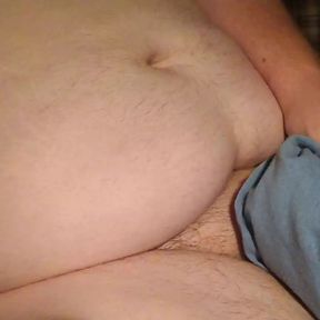 Chubby Bear strokes out nice load