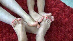 play footsie different positions 7Ab