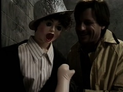 Ferocious lover Dave Hardman introduces his cock to naughty Tatiana
