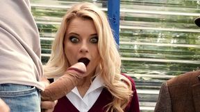 Big Boob Babe Banged on Public Bench by Riley Star, Reality Kings XXX
