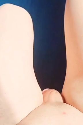 Cute Femboy Pulling Oversized Sweater Over Bare Legs