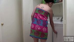 Holly gets rewarded for doing my dirty laundry