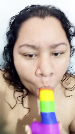 Epic moment from &quot;Come and suck you, spit out his huge cock&quot;