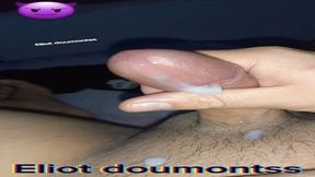 Glorious handjob that I give myself and I cum