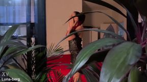 Busty mature woman sucks and rides gardener's huge member