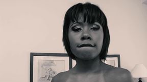 Shorthaired Black Girl Gets Smashed