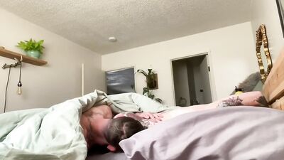 Waking up tatted boy with rimming and his morning fuck