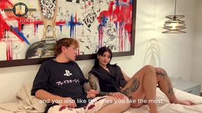 pendeja argentina viene a ver peliculas y termina sacandome la leche